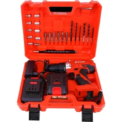 Xtra-Power 10 mm 21V Cordless Drill with Accessories, 0-1350 RPM (XPT 483)