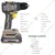 Xtra Power 10 mm 21V Cordless Drill Machine With Battery & Charger & Accessories, 1400 RPM (XPC-DM-13)