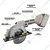 Xtra Power 125 mm 21V Lithium-Ion Cordless Circular Saw With Battery, Charger & Accessories (XPC-CS-01)