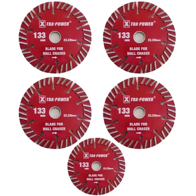 Xtra Power 133 mm Wall Chaser Blade (Pack of 5)