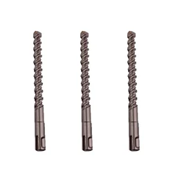 Xtra Power 16 x 160 mm SDS Plus Hammer Drill Bits For drilling masonry, concrete, stone, and ceramic(Pack-3 pcs)