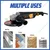 Xtra Power 180 mm 2600 Watt Angle Grinder With Accessories, 8000 RPM (XP-1109)