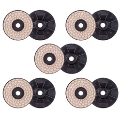 Xtra Power 4 inch (100 mm) 0 Grit Diamond Pad for Polishing and Buffing(Pack-5 pcs)