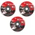 Xtra Power 4 inch (102 mm) Premium Flexible Grinding Wheel(Grit-46,Pack-3 Pcs)