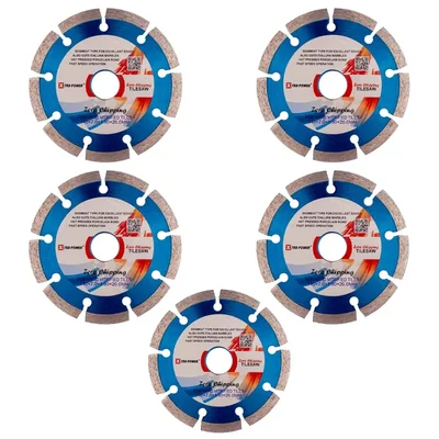 Xtra Power 9 SEG 4 inch (110 mm) Zero Chipping Blade(Pack-5 pcs)