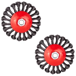 Xtra-Power 5 inch (125 mm) Twisted Bevel Brush - Pack of 2