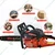 Xtra Power XPT 468, 65-cc Petrol Operated Chainsaw with 18 inch Guide Bar | Used for Cutting/ Logging Tree, Wood