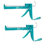 Total THT20409 Caulking Gun with Grip for Heavy Duty Applications
