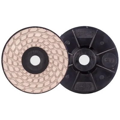 Xtra Power 100mm(4") Diamond Polishing Pad For Marble &  Granite - Pack Of 2