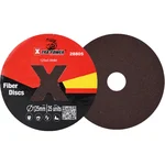 Xtra Power 125mm (5") Fiber Disc For Various Metal Working Applications, Including Grinding, Blending & Weld Removal - Pack Of 30