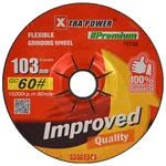 Xtra Power 100mm(4") Flexible GC Grinding Wheel For Grinding, Polishing & Deburring On Metal, Glass & Stone - Pack Of 5