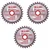 Xtra Power Gold 4 & 5 inch TCT Saw Blade for Wood Cutting(Size-4 inch,Teeth-30T,Pack-3 pcs)