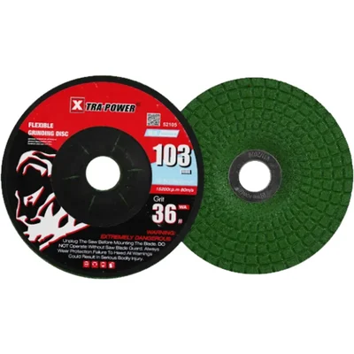 Xtra Power 100mm (4") WA Grinding Wheel For Grinding & Cutting On Metal Work - Pack Of 20
