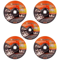 Xtra Power 5 inch x 6 mm GX Series DC Grinding Wheel(Pack-5 pcs)