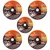 Xtra Power 5 inch x 6 mm GX Series DC Grinding Wheel(Pack-5 pcs)