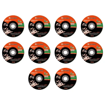 Xtra Power NX Series DC Grinding Wheel for 4 inch Angle Grinder(Size-4 x 4 mm,Pack-10 pcs)