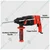 Xtra Power 26mm 800 Watt 3-Mode Function Rotary Hammer With Drill Bits & Accessories, 0-1250 RPM (XPT 590)