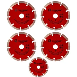 Xtra Power 9 SEG Super Diamond Saw Blade for Smooth Cutting(Size-110 mm,Pack-5 pcs)