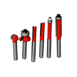 Xtra Power 6 pcs Router Trimmer Bit Set - Pack Of 1