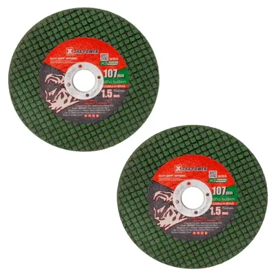 Xtra Power X2 Series Cut off Wheel for 4 inch Angle Grinder(Pack-2 Pcs)