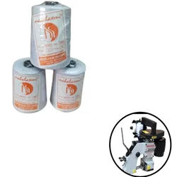 Mahalaxmi 6Pcs, 2000 Yards Length Polyester Yarns for Bag Closing Machine