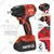 Yato 1/2'' 18V Cordless Impact Wrench With Battery & Charger, 2500 RPM (YT-8277925)