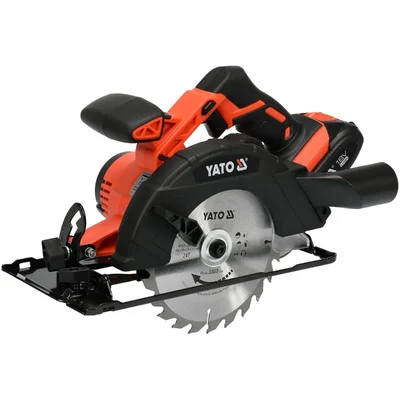 Yato 165 mm 18V Lithium-Ion Cordless Circular Saw With Battery & Charger (YT-82810)