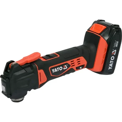 Yato 18V Battery Operated Cordless Multi-Functional Oscillating Tool with Accessories (YT-82818)