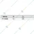 Yato 10 inch (250 mm) Chrome Vanadium Steel L-Type Handle (YT-12438)