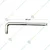 Yato 10 inch (250 mm) Chrome Vanadium Steel L-Type Handle (YT-12438)