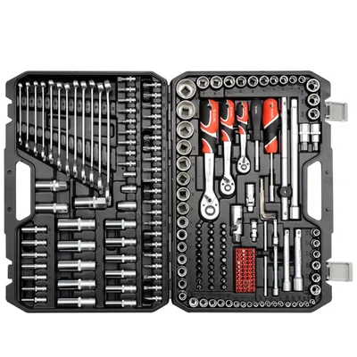 Yato Automotive Tools Auto Repair Mechanic Tool Set Europe Brand SOCKET SET 1/4 (YT-38841)