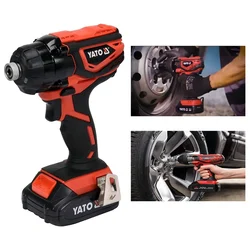 YATO 6.3mm 18 V Li-Ion Cordless Impact Screwdriver, 3000 RPM (YT-82800)