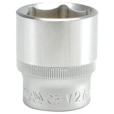 Yato 12.7mm (1/2") Drive Size 27mm Hexagonal Socket (YT-1218) - Pack Of 4