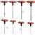 Yato 8 pcs T-Handle Hex Key Set (YT-05583)