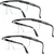 YATO (YT-7361) Pack of 3 Safety Goggles - Clear, ‎Polycarbonate, ‎Anti Fog For Safety Purposes