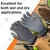 Yato (YT-7472) 5 Pair Safety Gloves - Grey Polyurethane, Nylon Liner, Cut Resistant for Industrial Work