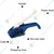 Plastic Strap Tensioner (Strap Width Upto 25 mm)