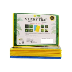 WAVAR A4 Size (12 x 8 inch) Yellow and Blue Sticky Trap(Pack-Bundle of 1)