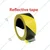 Minsales Yellow and Black Reflective Tape - 2 Inch x 10 Meter, Radium, Water Proof