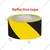 Minsales Yellow and Black Reflective Tape - 2 Inch x 20 Meter, Radium, Water Proof