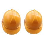 Heavy Duty 2 Pcs Premium Quality Plastic ISI Marked Construction Helmet