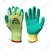Delight 12 Pair Yellow Cotton Green Latex Coated Gloves (MLPN54-YG)