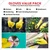 Conclood Pack of 5 Pairs Yellow Wet and Dry Rubber Safety Hand gloves for Multipurpose Household Uses