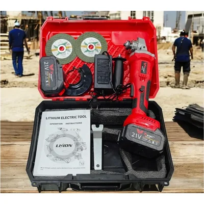 Yiking 4 Inch 21V 9000 RPM Cordless Angle Grinder (CAG100)