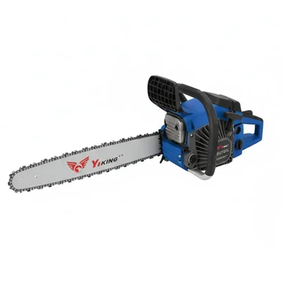 Yiking 65 CC Petrol Chainsaw With 22 Inch Guide Bar for Professional Wood Cutting