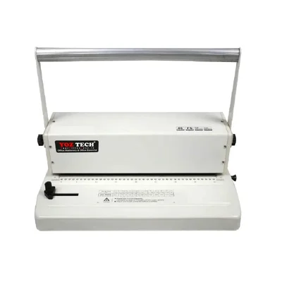 YOZTECH A4+ FS Spiral Binding Machine || 14-16 Sheets of 70 GSM & 40 Holes Heavy Duty Machine