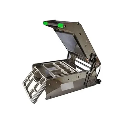 Heavy Duty (Model-YP MT 8CP) 600W Combo Meal Tray Sealing Machine for 5 & 8 Portion Catering Packaging