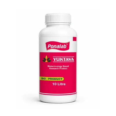 Yuktava 10 Ltr Bio-Stimulant Plant Growth Promoter Water Soluble Liquid for root growth, flowering & crop productivity