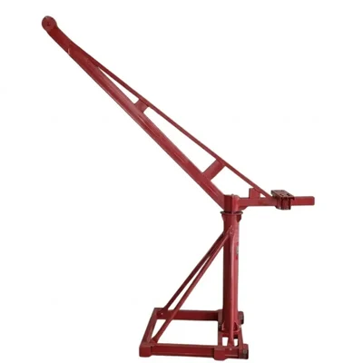 Yuri 500 kg Mini Lifting Crane Without Motor for Construction Material Lifting, 45 kg Frame