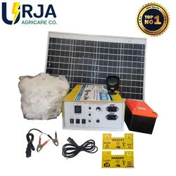 Urja 15 KV Solar Fence Energizer Combo Full Set for Area up to 70 Acre (1 Year Warranty on Machine)